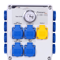 GSE Timer Box II | 12 x 600W + Heating | 380V